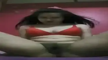 Cam BH Merah Colmek Memek Sampe Gila Keenakan