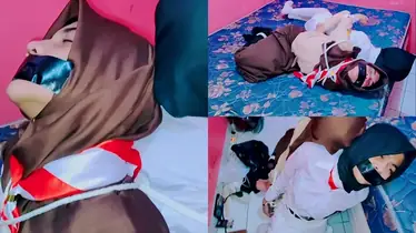 Hijab Pramuka Pulang Sekolah Sange Liar